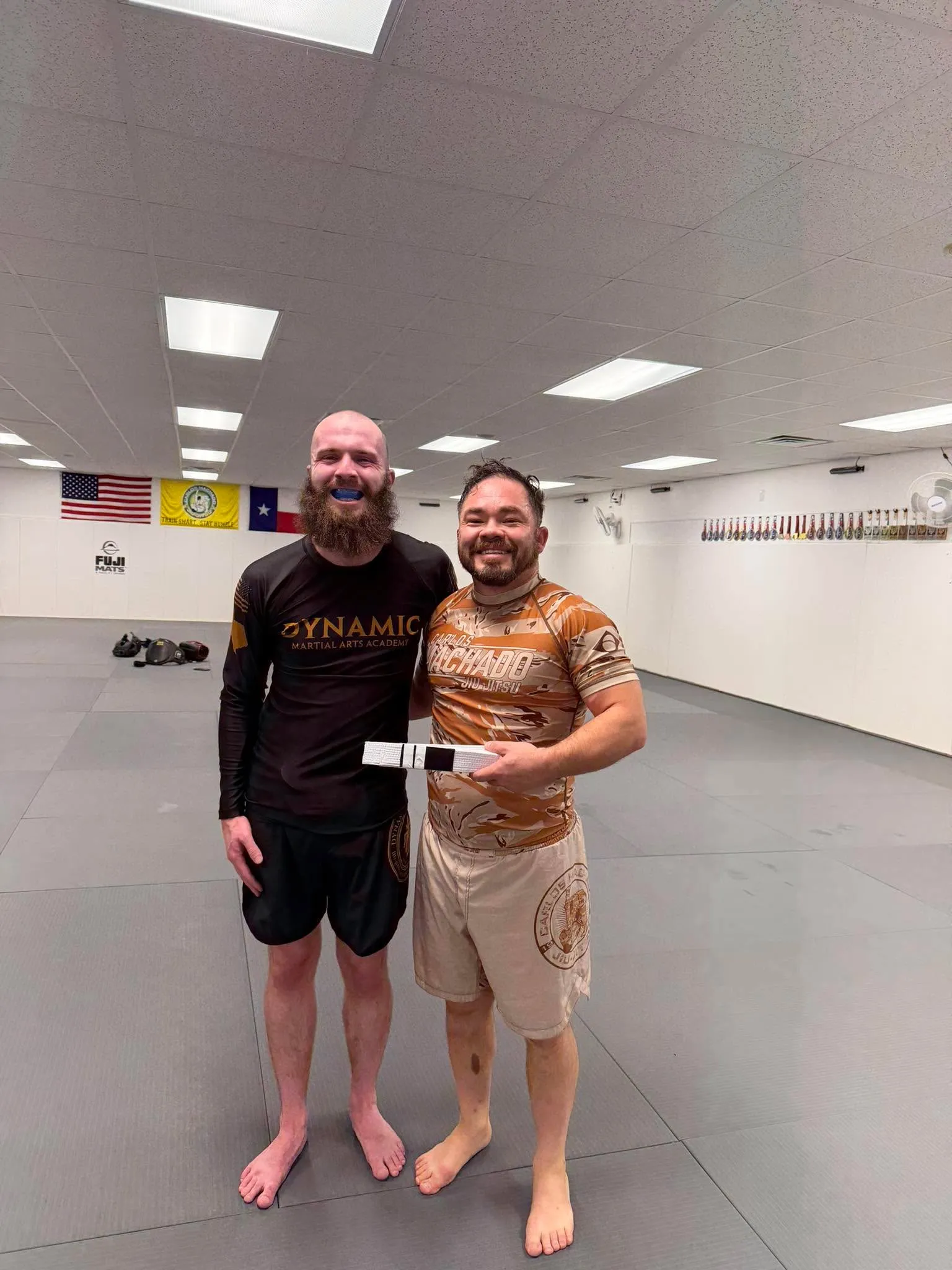 Roger Perez teaching the Cubs Jiu-Jitsu program at Dynamic Martial Arts in Wichita Falls, TX